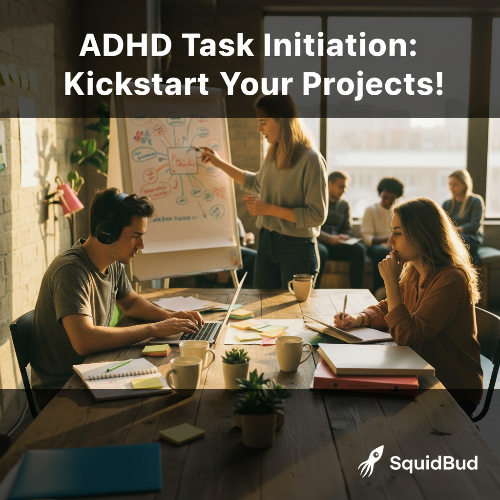 ADHD Task Initiation Strategies | SquidBud